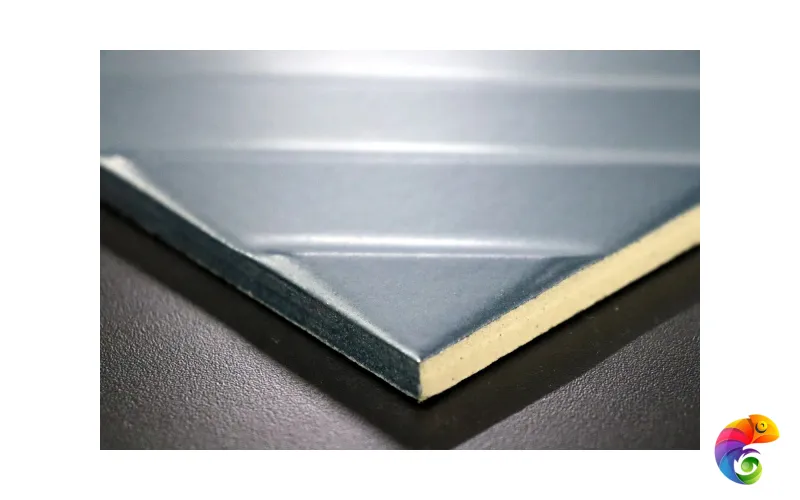 4D Diagonal Deep Blue  20х20