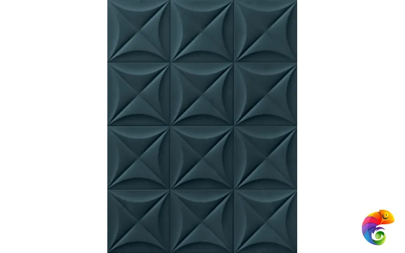 4D Flower Deep Blue 20х20 (1.04m2)