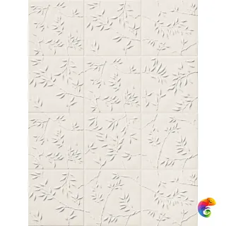 4D Nature White  20х20