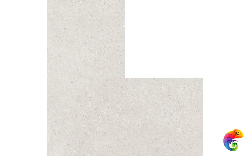 Elle Floor White Stone 18.5x18.5