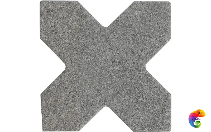 32729 Elda Cross Graphite 12x12