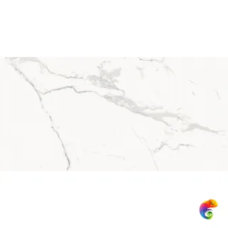 610015000676 Стелларис Статуарио Уайт 60X120 Шлиф
