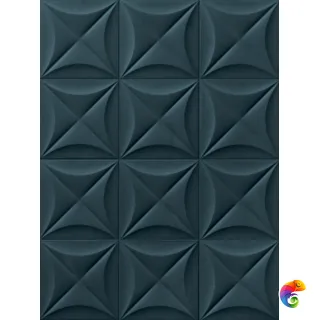 4D Flower Deep Blue 20х20 (1.04m2)