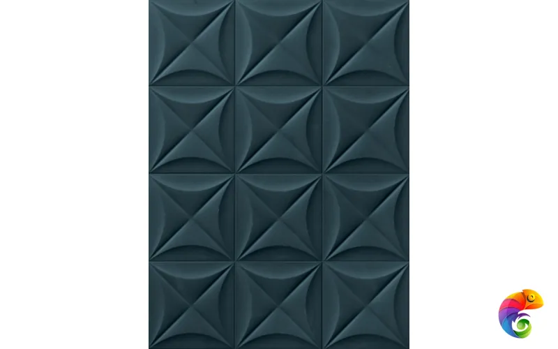 4D Flower Deep Blue 20х20 (1.04m2)