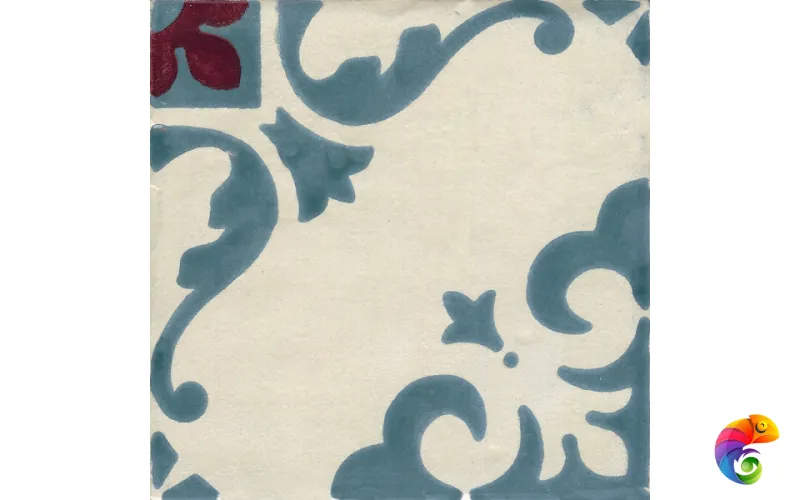 8328 Jolie Ivoire Petrole Trama (комп/4шт) 10х10