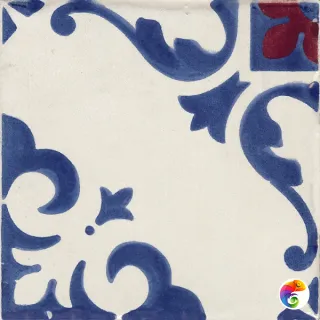 8330 Jolie Blanc Bleu Trama (комп/4шт) 10х10