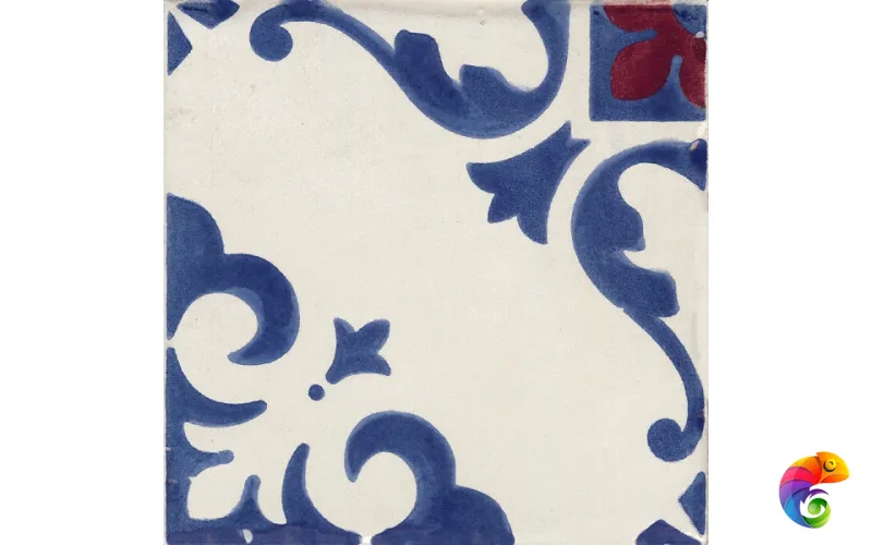 8330 Jolie Blanc Bleu Trama (комп/4шт) 10х10