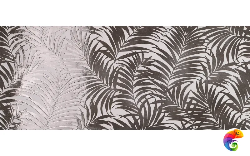 fQDG Milano Mood Tropical Bianco e Nero 50x120 RT