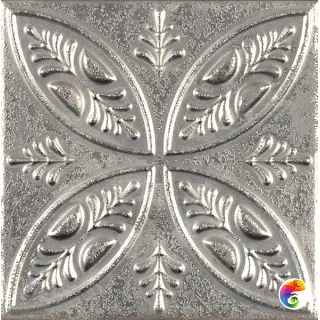 Aged Silver Ornato 20х20