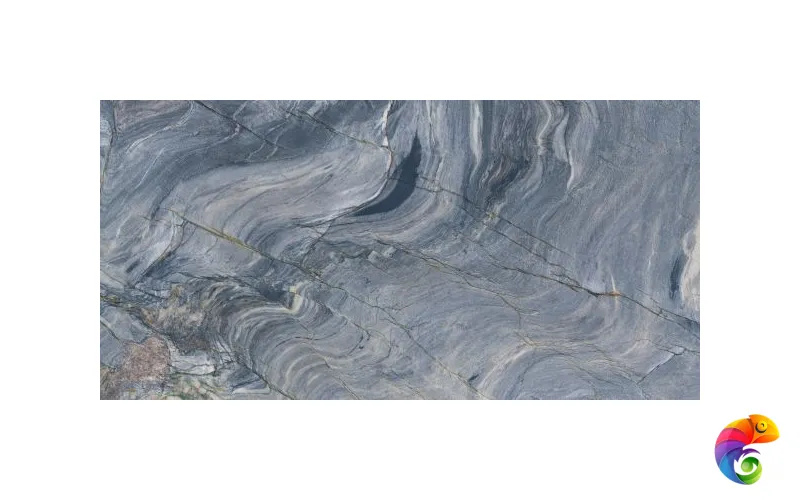 Blue Explosion Pol. Rect 60x120
