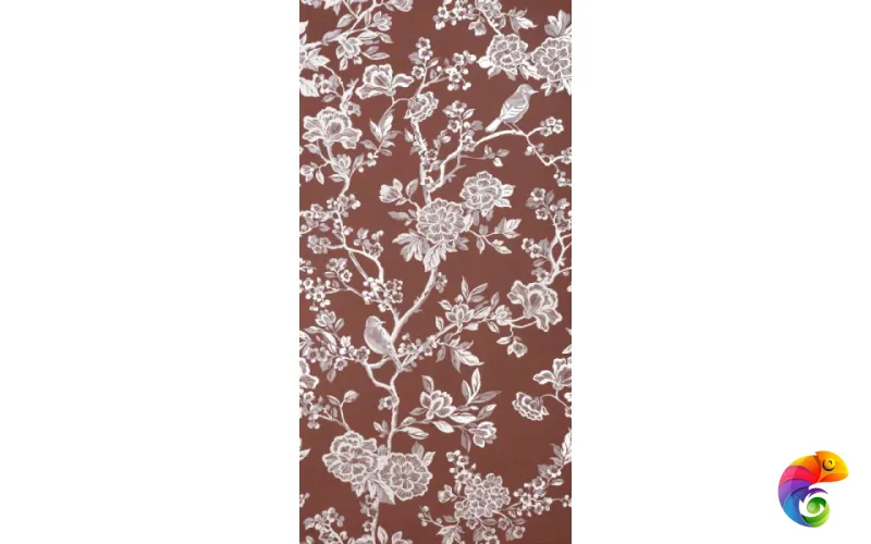 Chromagic Floral Bordeaux Ret 60х120