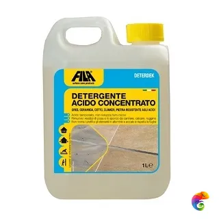 DETERDEK - кислотное чистящее средство для удаления остатков цемента 1л