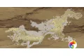 Decor Solitaire Gold Visone Lapp/Rett 30x60 (комп/2 шт)