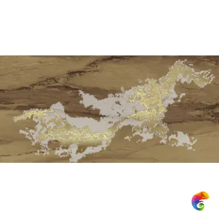 Decor Solitaire Gold Visone Lapp/Rett 30x60 (комп/2 шт)