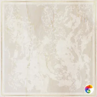 Decor Solitaire Rosone Pav.  Gold- Sand Lapp/Rett 60x60 (4шт)