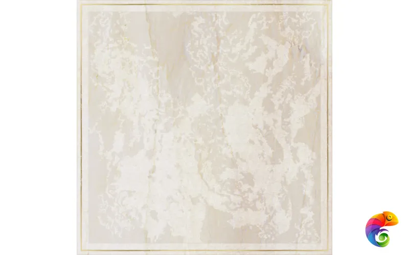 Decor Solitaire Rosone Pav.  Gold- Sand Lapp/Rett 60x60 (4шт)