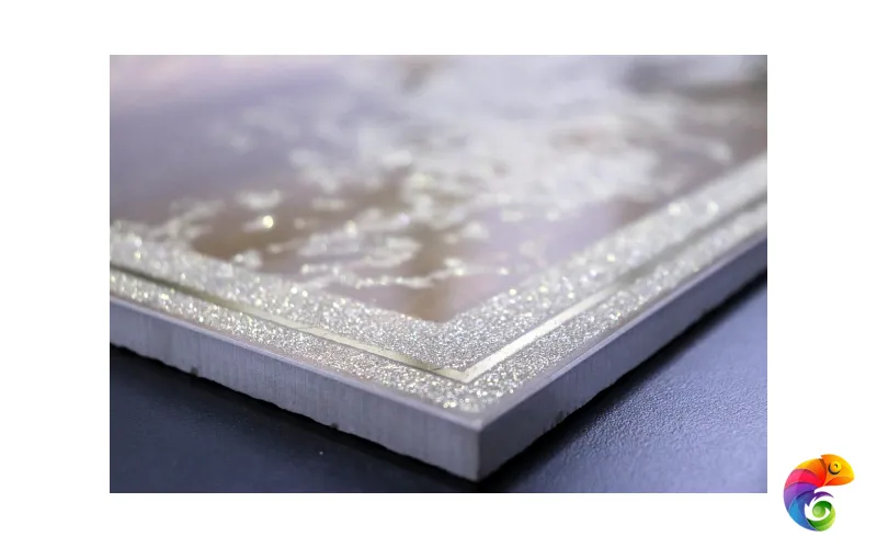 Decor Solitaire Rosone Pav.  Gold- Visone Lapp/Rett 60x60