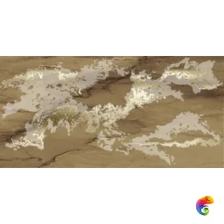 Decor Solitaire  Gold- Visone Lapp/Rett 60x120 (1шт)