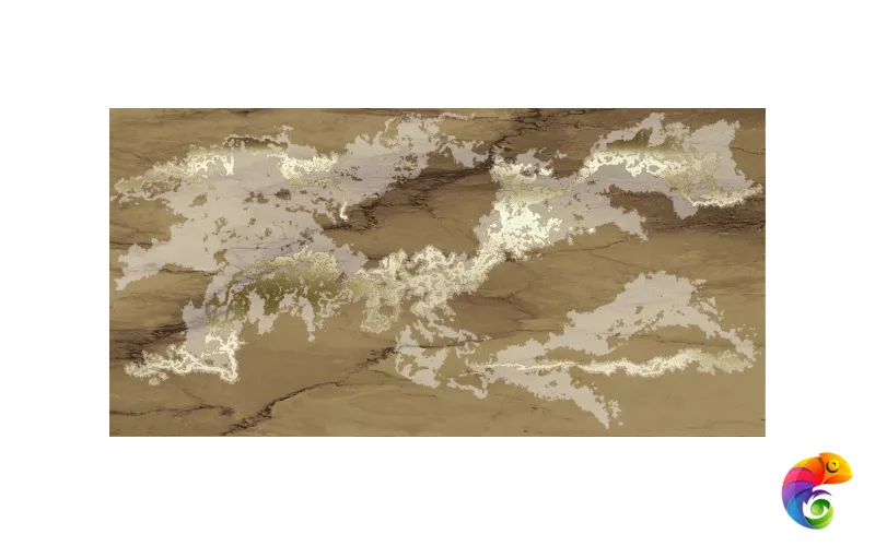 Decor Solitaire  Gold- Visone Lapp/Rett 60x120 (1шт)