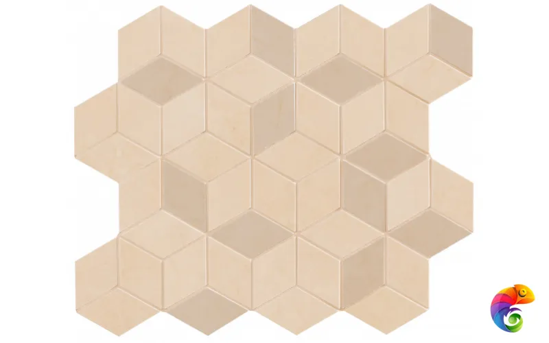 Delux Beige Tessere Rombi 26х28