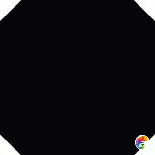 Eight Black 20x20