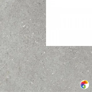 Elle Floor Grey Stone 18.5x18.5