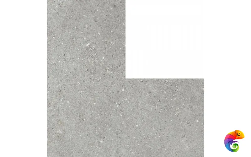 Elle Floor Grey Stone 18.5x18.5