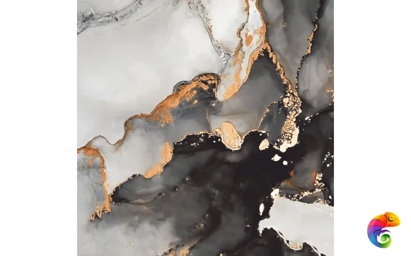 Golden Sky High Glossy  60x60