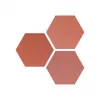 Hexa Six Coral 14x16