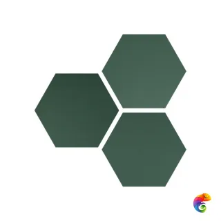 Hexa Six Green 14x16