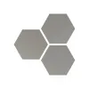 Hexa Six Grey 14x16