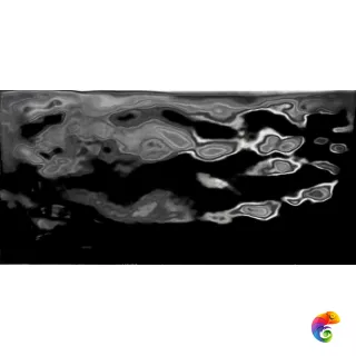 K945274 Miniworx Черный Рельефный Глянцевый 10x20