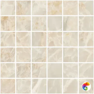 K949880LPR1VTE0 Marble-X Мозаика Скайрос Кремовый ЛПР 30x30 (5x5)