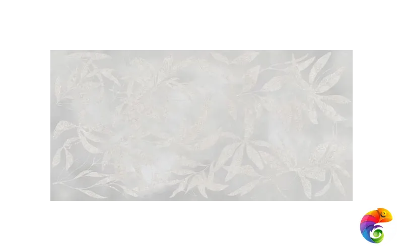 K958008R0001VTER 60x120 АртВолл Цветы Серый Матовый Ректификат 60х120