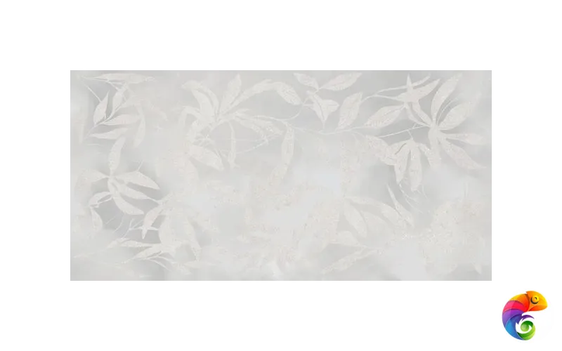 K958008R0001VTER 60x120 АртВолл Цветы Серый Матовый Ректификат 60х120