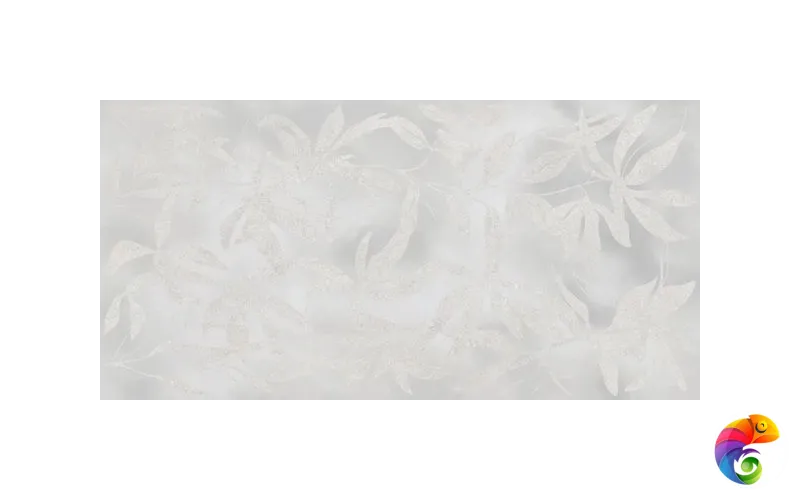 K958008R0001VTER 60x120 АртВолл Цветы Серый Матовый Ректификат 60х120