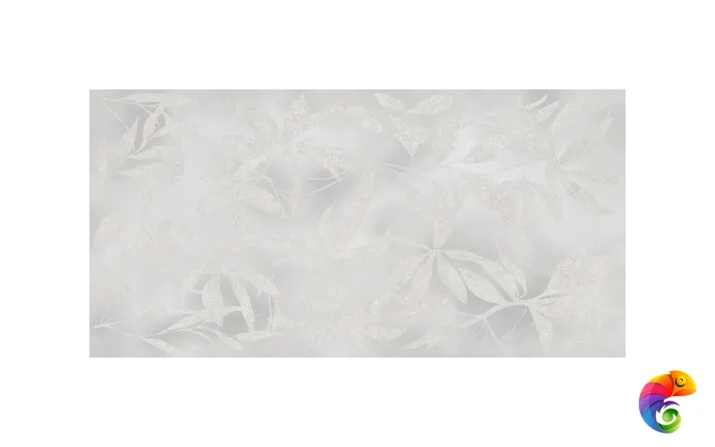 K958008R0001VTER 60x120 АртВолл Цветы Серый Матовый Ректификат 60х120