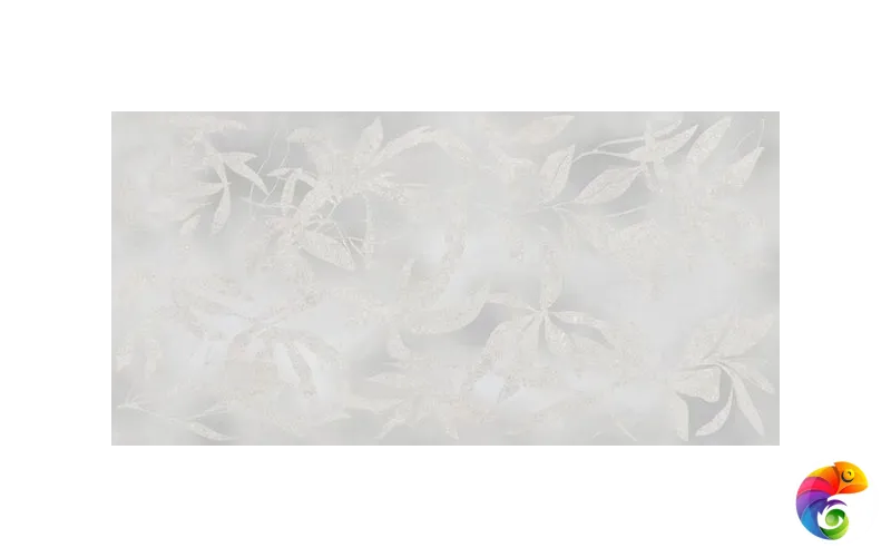 K958008R0001VTER 60x120 АртВолл Цветы Серый Матовый Ректификат 60х120