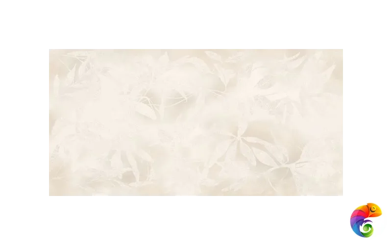 K958021R0001VTER 60x120 АртВолл Цветы Слоновая Кость Матовый Ректификат 60х120