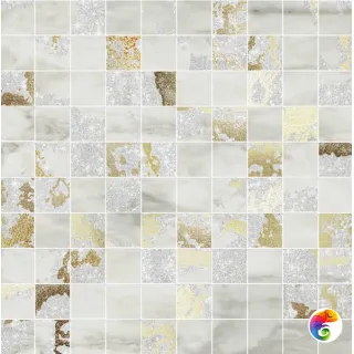 MQSG Mosaico Q. Solitaire Grey Mix 29,9х29,9 (Р)
