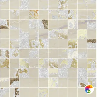 MQSS Mosaico Q. Solitaire Sand Mix 29,7х29,7 (Р) (6шт)