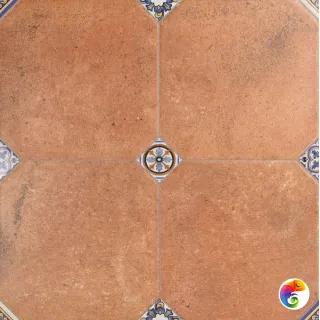 Manises Decor Cuero 58x58