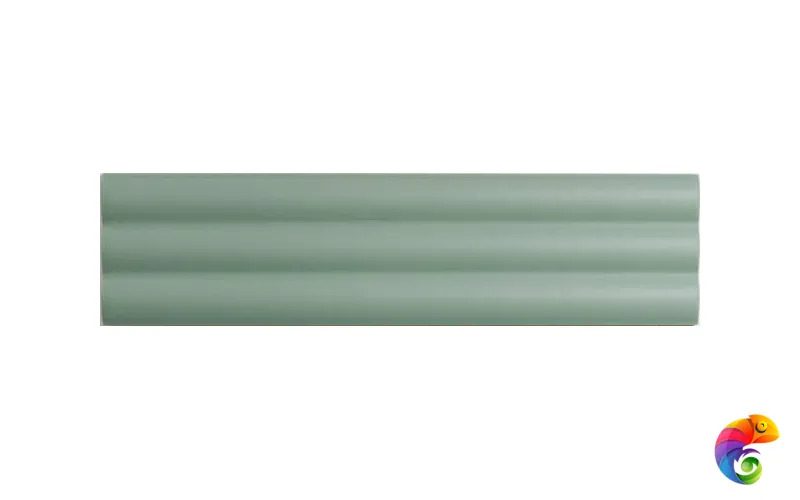 Match Curved Sage Matt 6.25x25