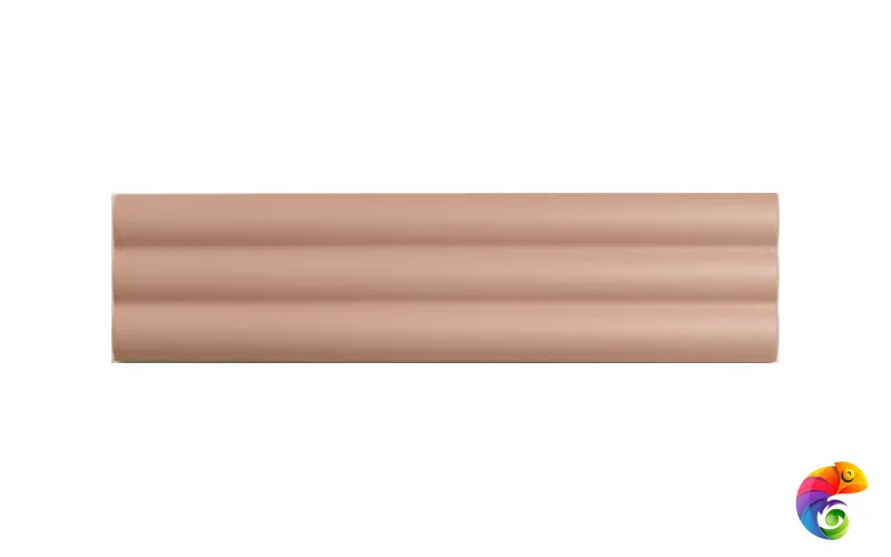 Match Curved Tan Matt 6.25x25