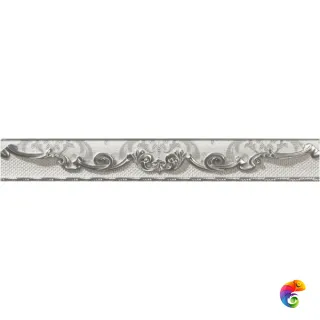 Moldura Poem Plata-Perla 3.5x25