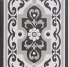 Normandy Cenefa Black 20х20