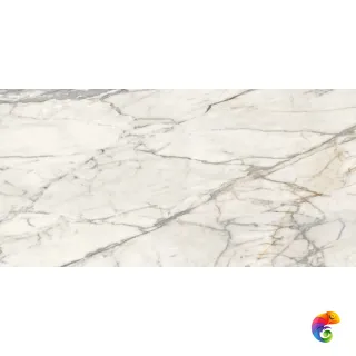 R6RL Maiora Marble Effect Calacatta Oro Glossy Rett 120x240