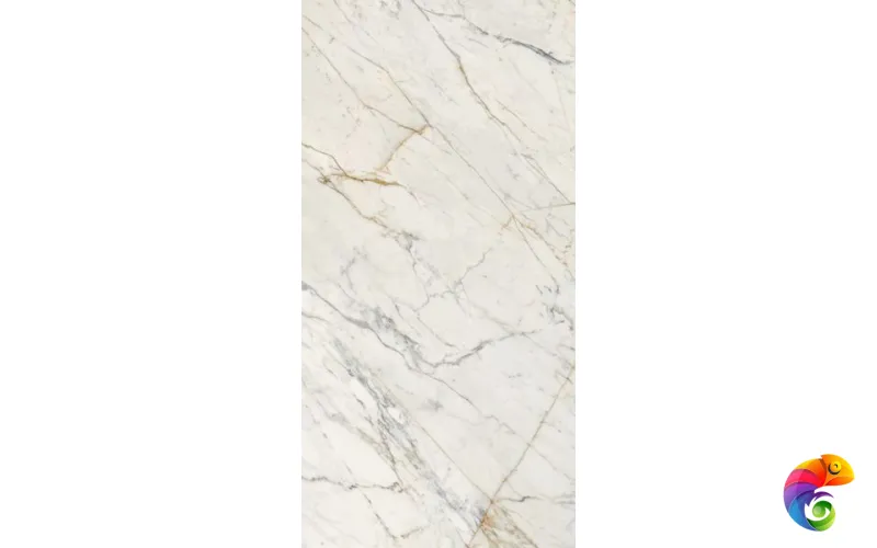 R6RL Maiora Marble Effect Calacatta Oro Glossy Rett 120x240