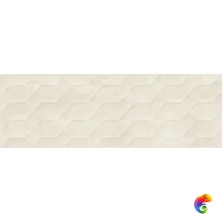 R79R Resina Avorio Struttura Bee 3D rett. 40x120