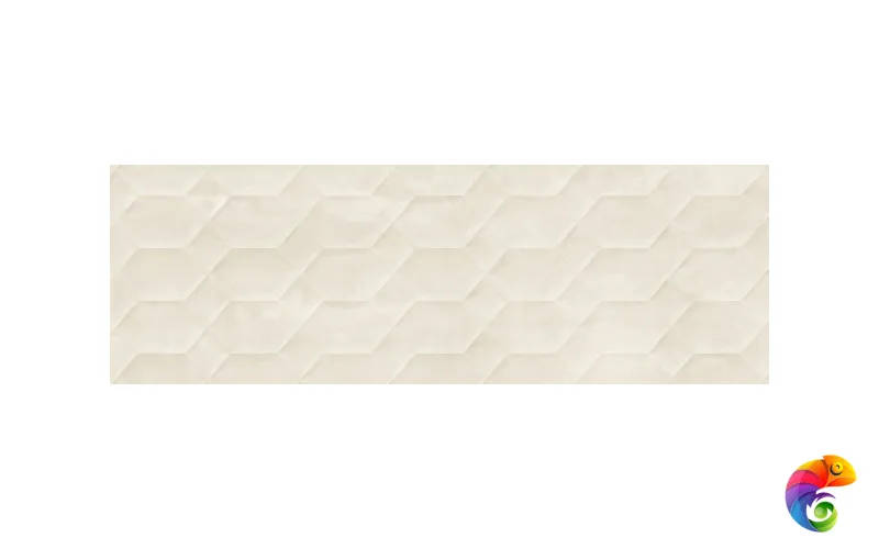 R79R Resina Avorio Struttura Bee 3D rett. 40x120